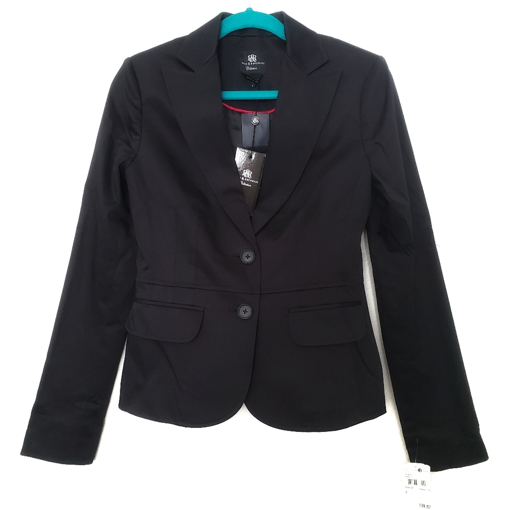 NWT Rock & Republic Black Blazer